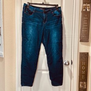 Cavalini Columbia Style Tush Enhancing Stretch Jeans